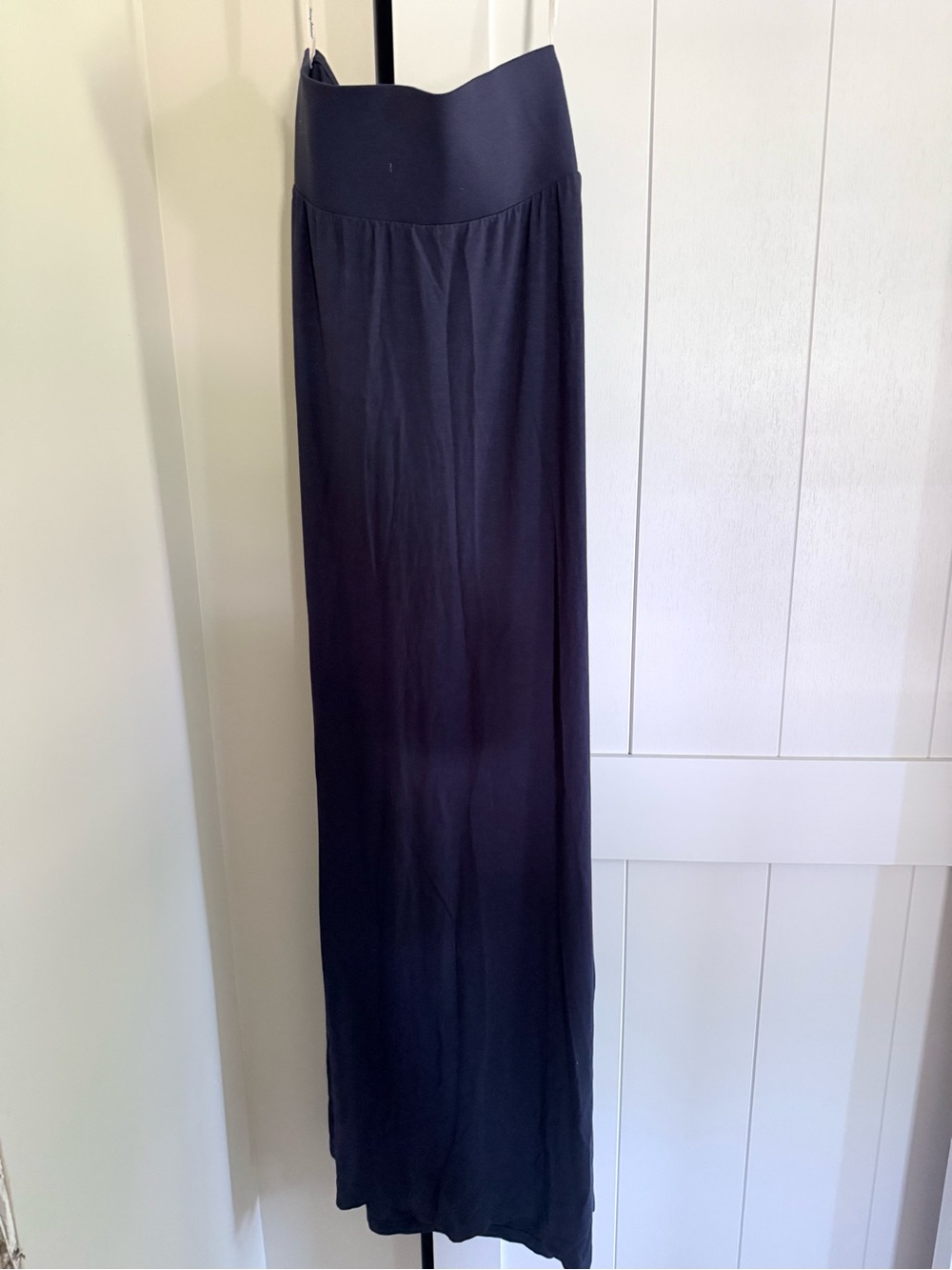 Tommy Bahama Navy Strapless Maxi with Front Tie - Picture 4 of 4
